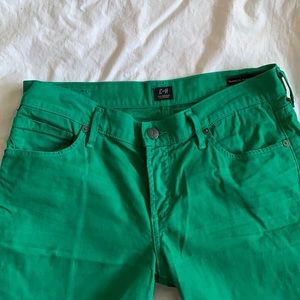 Green jeans